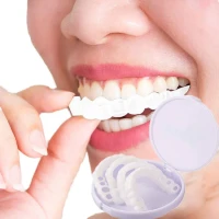 Smile Perfect Instant Teeth (২জোড়া) Veneers (Fake Teeth Cover / Snap-On Teeth)