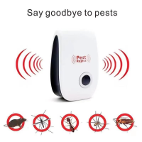 Ultrasonic Pest Repeller ২ রুমের জন্য (মশা-মাছি, ইঁদুর ও তেলাপোকা তাড়ানোর ডিভাইস)